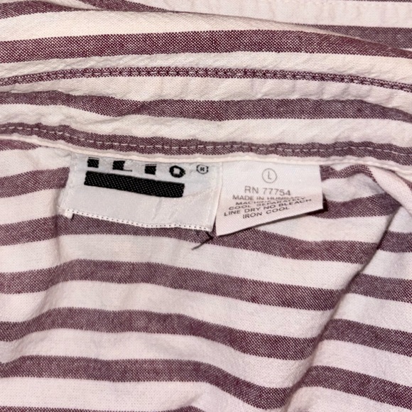 ILIO Striped Retro button down top - Picture 4 of 4